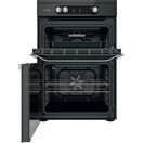HOTPOINT HDM67I9H2CB Induction Electric 60cm Double Oven - Black additional 4