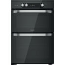 HOTPOINT HDM67I9H2CB Induction Electric 60cm Double Oven - Black additional 1