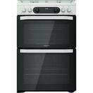 HOTPOINT HDM67G0CCWUK 60cm Gas Double Oven White additional 1