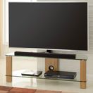 TTAP L630-1200-2OC Vision TV Stand in Oak Legs 1200mm additional 5