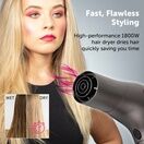 CARMEN C81100 Neon 1800W DC Hair Dryer Grey and Neon Pink additional 7
