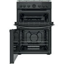 Indesit ID67G0MCBUK 60CM Gas Double Cooker Black additional 3
