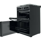 Indesit ID67G0MCBUK 60CM Gas Double Cooker Black additional 5