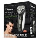 Paul Anthony H5010BK Pro Series 3 Cordless Rotary Shaver Silver additional 3