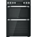 HOTPOINT HDM67V9HCB/U 60cm Freestanding Electric Double Oven Cooker Black additional 1