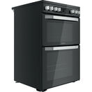 HOTPOINT HDM67V9HCB/U 60cm Freestanding Electric Double Oven Cooker Black additional 2