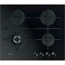 WHIRLPOOL GOWL628NB Gas on Glass Hob 60CM additional 1