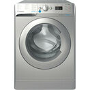 INDESIT BWA81485XSUKN 8KG 1400RPM Push & Wash Washing Machine Silver additional 1