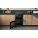 HOTPOINT HDM67G9C2CB 60cm Dual Fuel Double Cooker Black additional 6