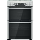 HOTPOINT HDM67G9C2CX 60cm Dual Fuel Double Cooker Stainless Steel additional 1