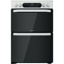 HOTPOINT HDM67V9CMW 60cm Electric Double Oven Cooker White additional 1
