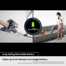 Samsung VS15A6031R4/EU Jet 60 Turbo Cordless Stick Vacuum Cleaner - 40 Minutes Run Time - Teal Violet additional 5