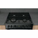 HOTPOINT HDM67G0CMB 60cm Gas Double Oven Black - No Lid additional 3