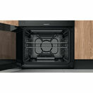 HOTPOINT HDM67G0CMB 60cm Gas Double Oven Black - No Lid additional 4