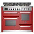 Bertazzoni Professional 110cm Range Cooker XG Oven Dual Fuel Red PRO116L3EROT additional 1