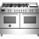 Bertazzoni Professional 120cm Range Cooker Twin Dual Fuel Stainless Steel PRO126G2EXT additional 1