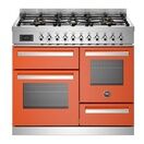 Bertazzoni Professional 100cm Range Cooker XG Oven Dual Fuel Orange PRO106L3EART additional 1