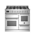 Bertazzoni Professional 100cm Range Cooker XG Oven Dual Fuel Stainless Steel PRO106L3EXT2 additional 1