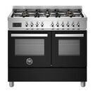 Bertazzoni Professional 100cm Range Cooker Twin Oven Dual Fuel Black PRO106L2ENET additional 1