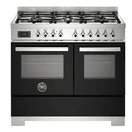 Bertazzoni Professional 100cm Range Cooker Twin Oven Dual Fuel Black PRO106L2ENET2 additional 1