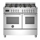 Bertazzoni Professional 100cm Range Cooker Twin Oven Dual Fuel Stainless PRO106L2EXT additional 1