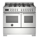 Bertazzoni Professional 100cm Range Cooker Twin Oven Dual Fuel Stainless PRO106L2EXT2 additional 1