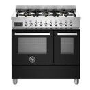 Bertazzoni Professional 90cm Range Cooker Twin Dual Fuel Black PRO96L2ENET additional 1
