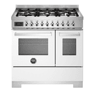 Bertazzoni Professional 90cm Range Cooker Twin Dual Fuel White PRO96L2EBIT2 additional 1