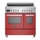 Bertazzoni Professional 90cm Range Cooker Twin Oven EIectric Induction Red PRO95I2EROT additional 1