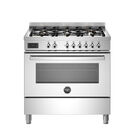 Bertazzoni Professional 90cm Range Cooker Single Oven Dual Fuel Stainless PRO96L1EXT additional 1