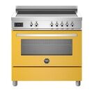 Bertazzoni Professional 90cm Range Cooker Single Oven EIectric Induction Yellow PRO95I1EGIT additional 1