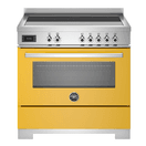 Bertazzoni Professional 90cm Range Cooker Single Oven EIectric Induction Yellow PRO95I1EGIT2 additional 1