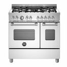 Bertazzoni Master 90cm Range Twin Oven Dual Fuel Stainless Steel MAS95C2EXC additional 1
