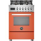 BERTAZZONI PRO64L1EART Professional 60cm Single Oven Dual Fuel Orange additional 1