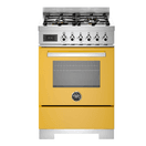 BERTAZZONI PRO64L1EGIT2 Professional 60cm Single Oven Dual Fuel Yellow additional 1