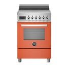 Bertazzoni Professional 60cm Single Oven Induction Cooker Gloss Orange PRO64I1EART additional 1