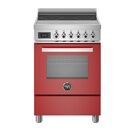 Bertazzoni Professional 60cm Single Oven Induction Cooker Gloss Red PRO64I1EROT additional 1