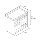 Bertazzoni Master 110cm Range Cooker XG Oven Dual Fuel Matt Black MAS116L3ENEC additional 10