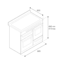 Bertazzoni Master 100cm Range Cooker XG Oven Dual Fuel Stainless Steel MAS106L3EXC additional 14