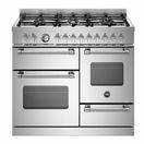 Bertazzoni Master 100cm Range Cooker XG Oven Dual Fuel Stainless Steel MAS106L3EXC additional 1
