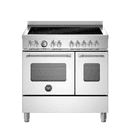 Bertazzoni Master 90cm Range Cooker Twin Oven Induction Stainless Steel MAS95I2EXC2 additional 1