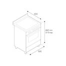 Bertazzoni MAS64L1EXC Master 60cm Range Cooker Single Oven Dual Fuel Stainless Steel additional 9