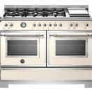 Bertazzoni HER126G2EAVT2 Heritage 120cm Range Cooker Twin Oven Dual Fuel Ivory additional 1