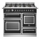Bertazzoni Heritage 100cm Range Cooker XG Oven Dual Fuel Black HER106L3ENET additional 1