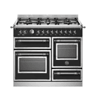 Bertazzoni Heritage 100cm Range Cooker XG Oven Dual Fuel Black HER106L3ENET2 additional 1