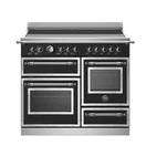 Bertazzoni Heritage 100cm Range Cooker XG Oven Induction Black HER105I3ENET2 additional 1