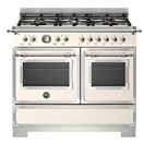 Bertazzoni Heritage 100cm Range Cooker Twin Oven Dual Fuel Ivory HER106L2EAVT2 additional 1