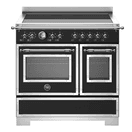 Bertazzoni Heritage 90cm Range Cooker Twin Oven Induction Black HER95I2ENET2 additional 1