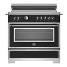 Bertazzoni Heritage 90cm Range Cooker Single Oven Induction Black HER95I1ENET2 additional 1
