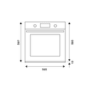 Bertazzoni Pro Series LCD 60cm oven 11 Functions Matt Black F6011PROELN additional 7